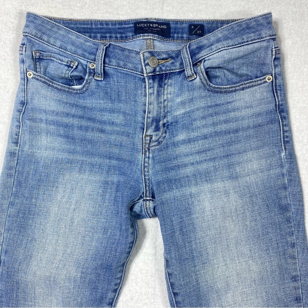 Lucky Brand Light Blue Ankle Crop Jeans - Picture 3 of 15